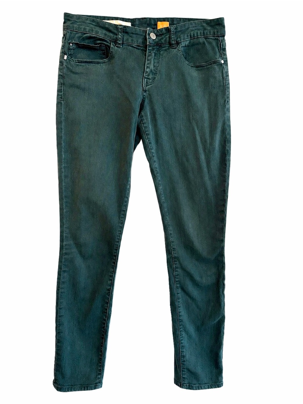 Pilcro Anthropologie Skinny Jeans Green Stretch Denim Women’s 27